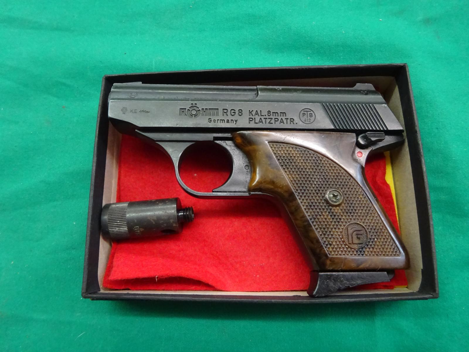Röhm RG8 Kaliber 8mm K. PTB 412 in Originalverpackung! – Bild 1