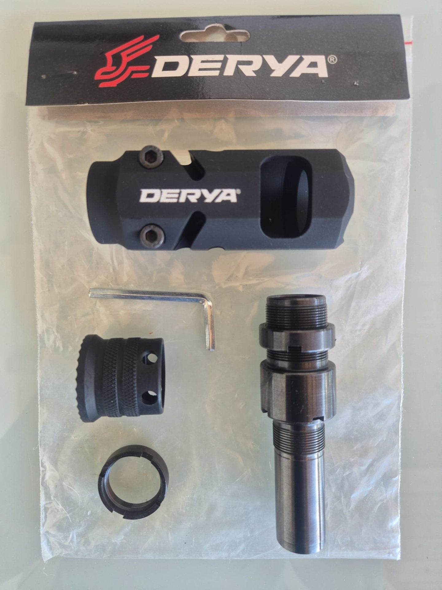 DERYA - MK12 small Compensator + Compensator Adapter – Bild 1