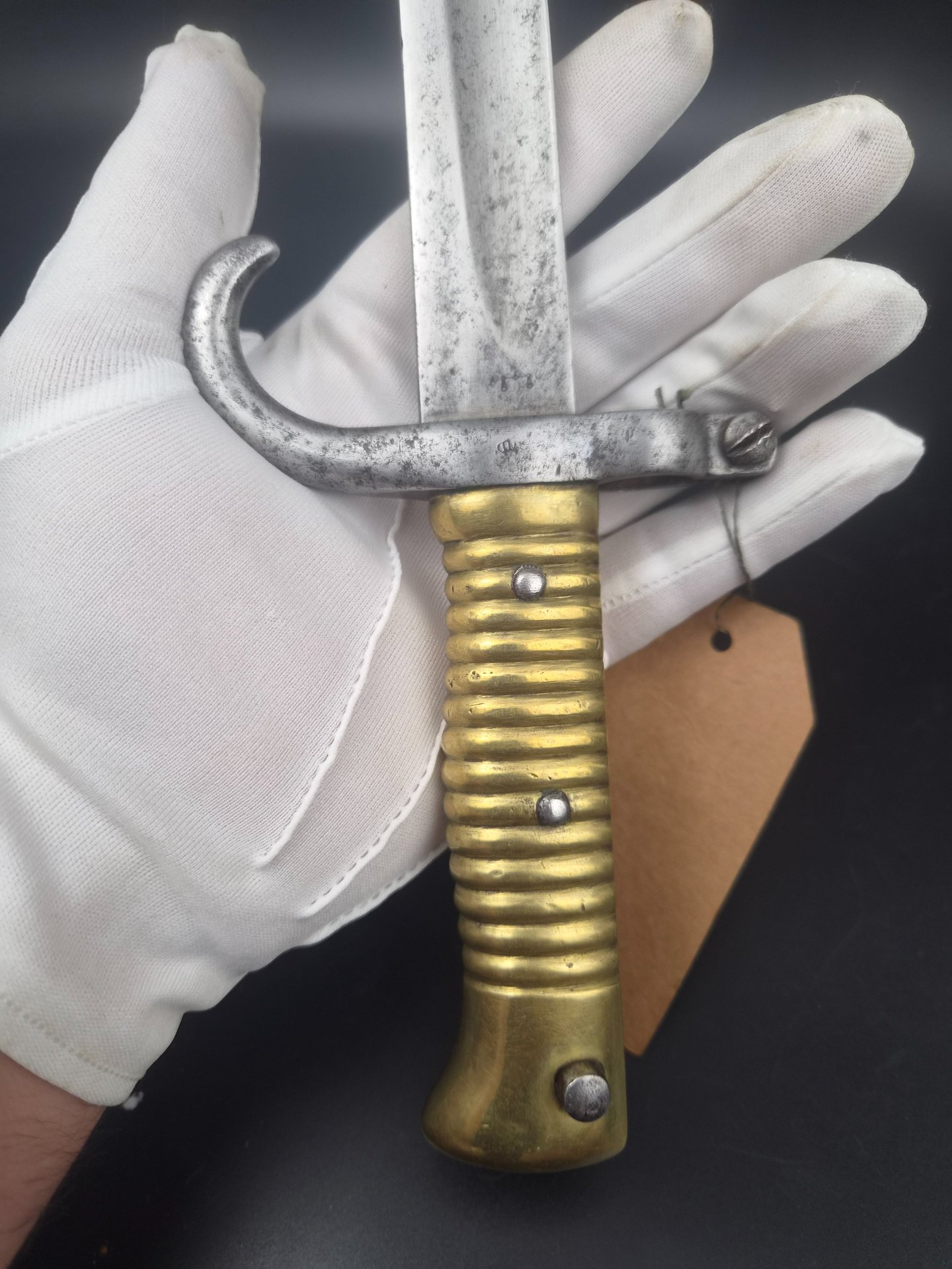 Bayerisches Infanterie Seitengewehr M 1869 (Punzierungen), Alex Coppel – Bild 5