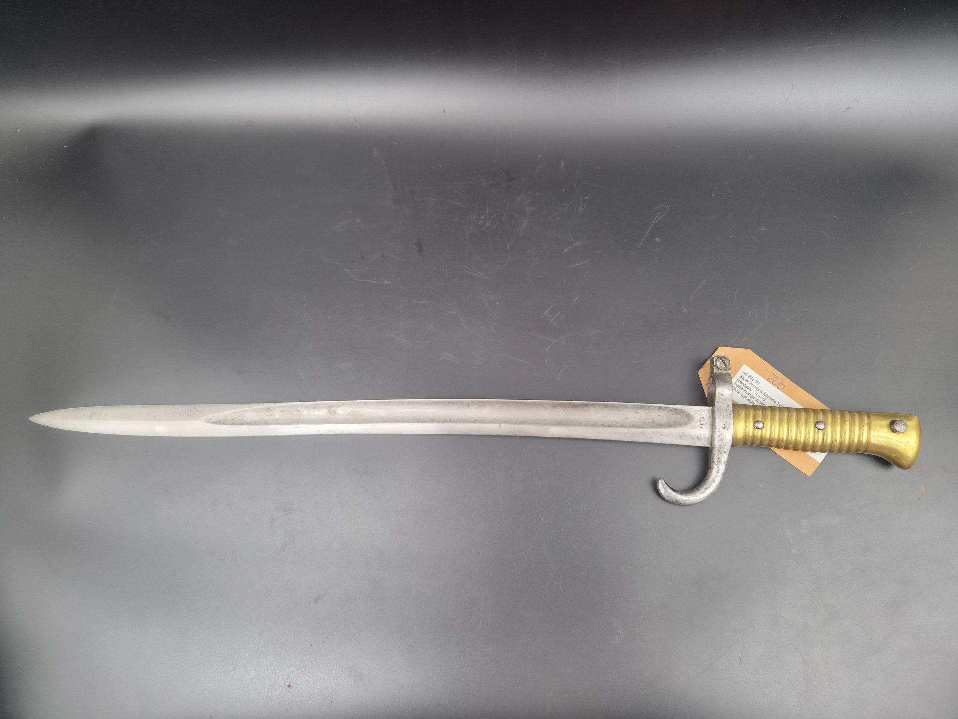Bayerisches Infanterie Seitengewehr M 1869 (Punzierungen), Alex Coppel – Bild 1