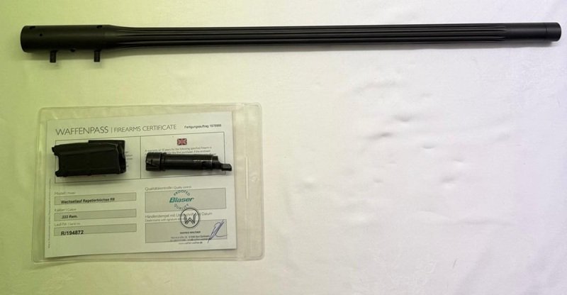 TOP Blaser R8 Jagdmatch Wechsellauf 222 Remington mit Mündungsgewinde & Mini Verrieglungskammer TOP – Bild 2