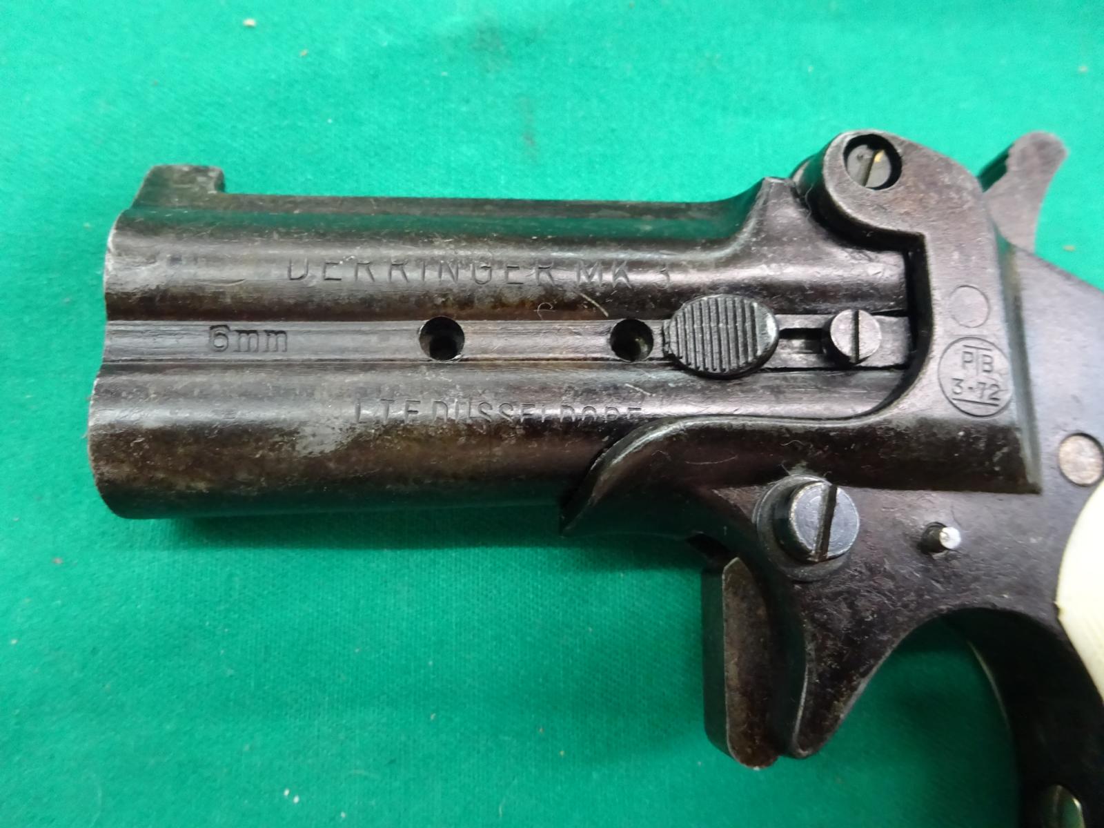 Umarex Derringer Kaliber 6mm Flob. Platz PTB 3-72 – Bild 2
