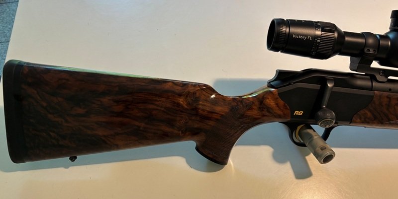 !TOP! Blaser R8 Komplettierung (System+Schaft+Abzugseinheit) Holzklasse 9 Deutsche Backe Atzl !TOP! – Bild 2