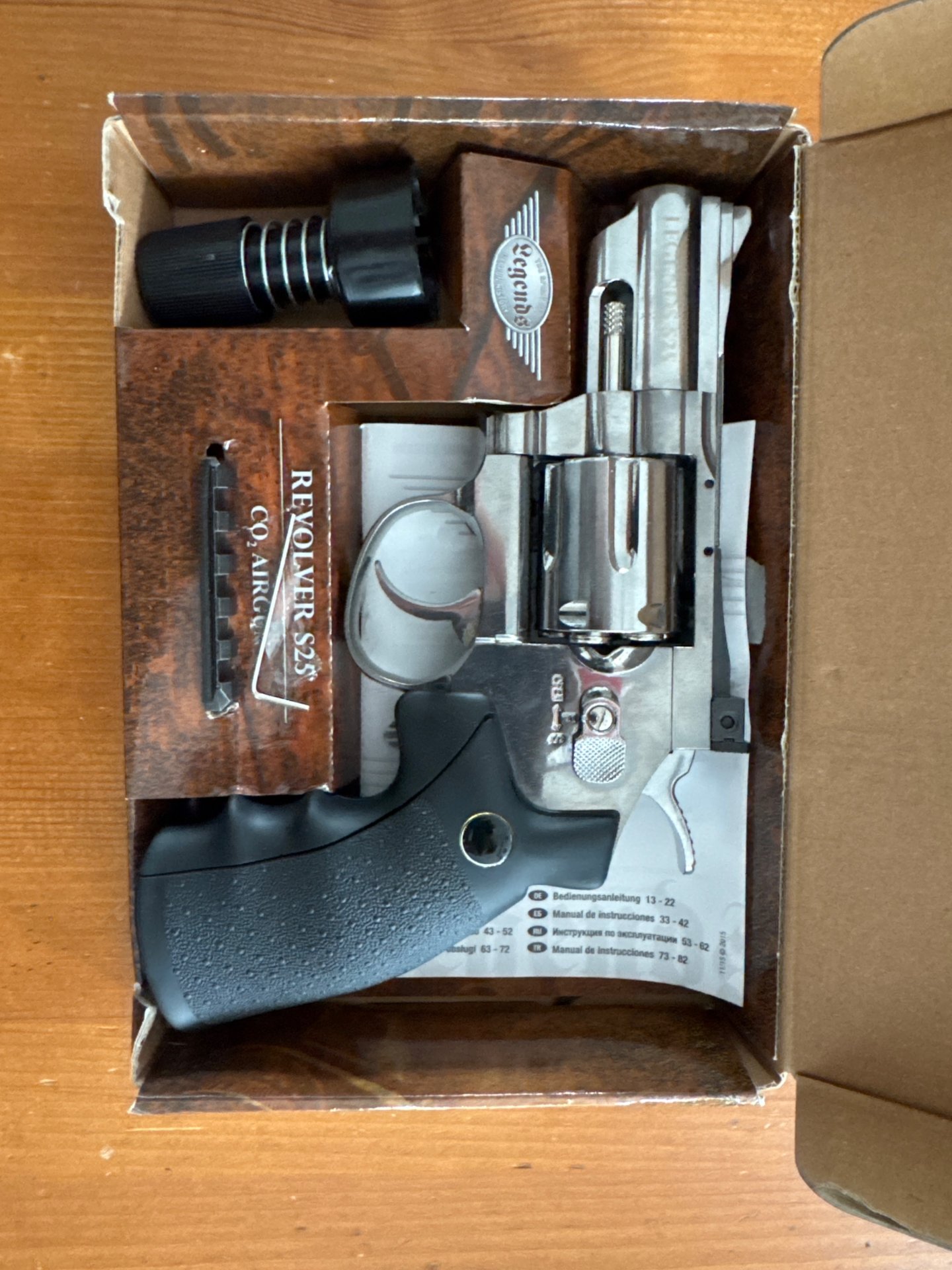 Legends S25 CO2 Revolver | Cal. 4,5mm | 7,5 Joule – Bild 3