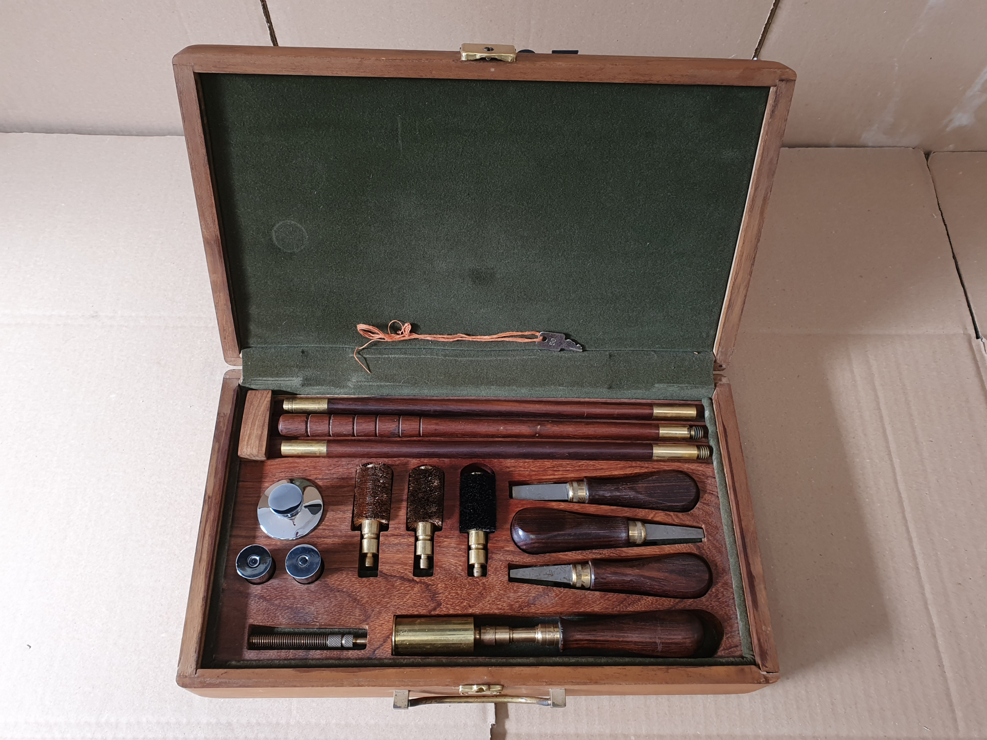 Parker Hale Luxus-Flinten Set + Kai Hauck & Karl-Georg Weber, Side by Side, UHR, Marlin, Reinigung – Bild 1