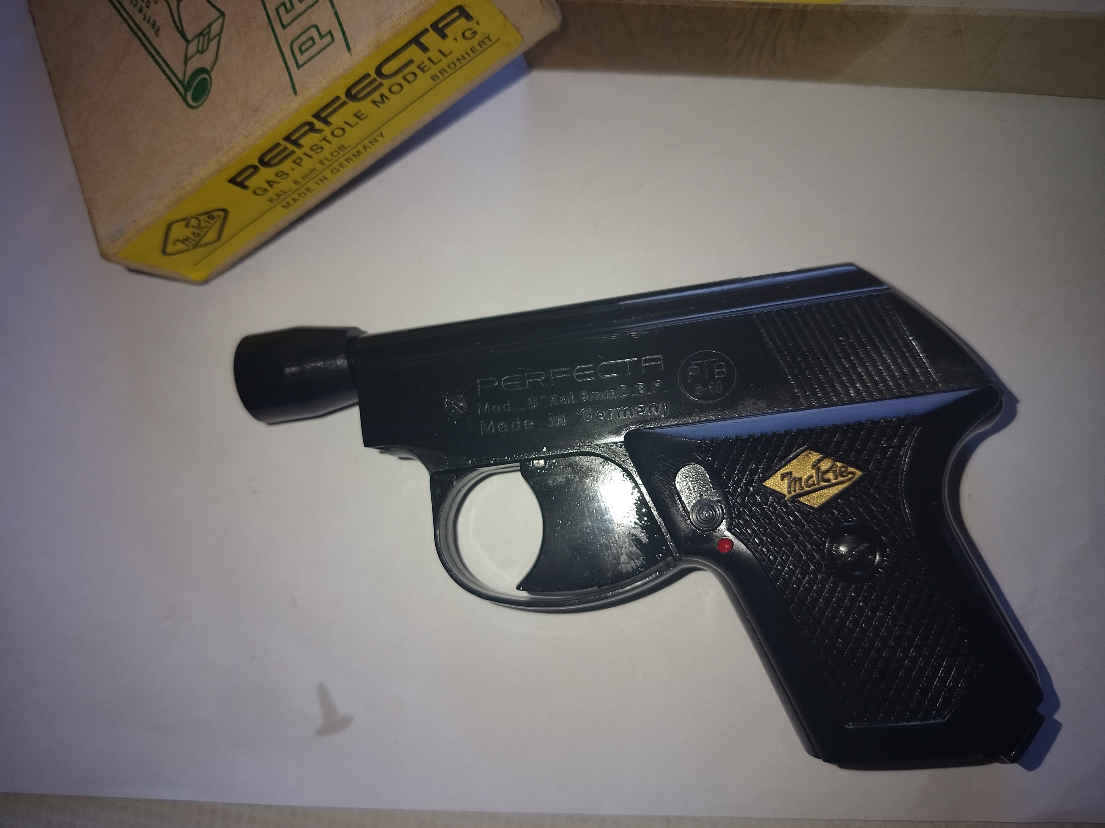 PERFECTA Pistole Mod. "G" 6mm D.B.P – Bild 2