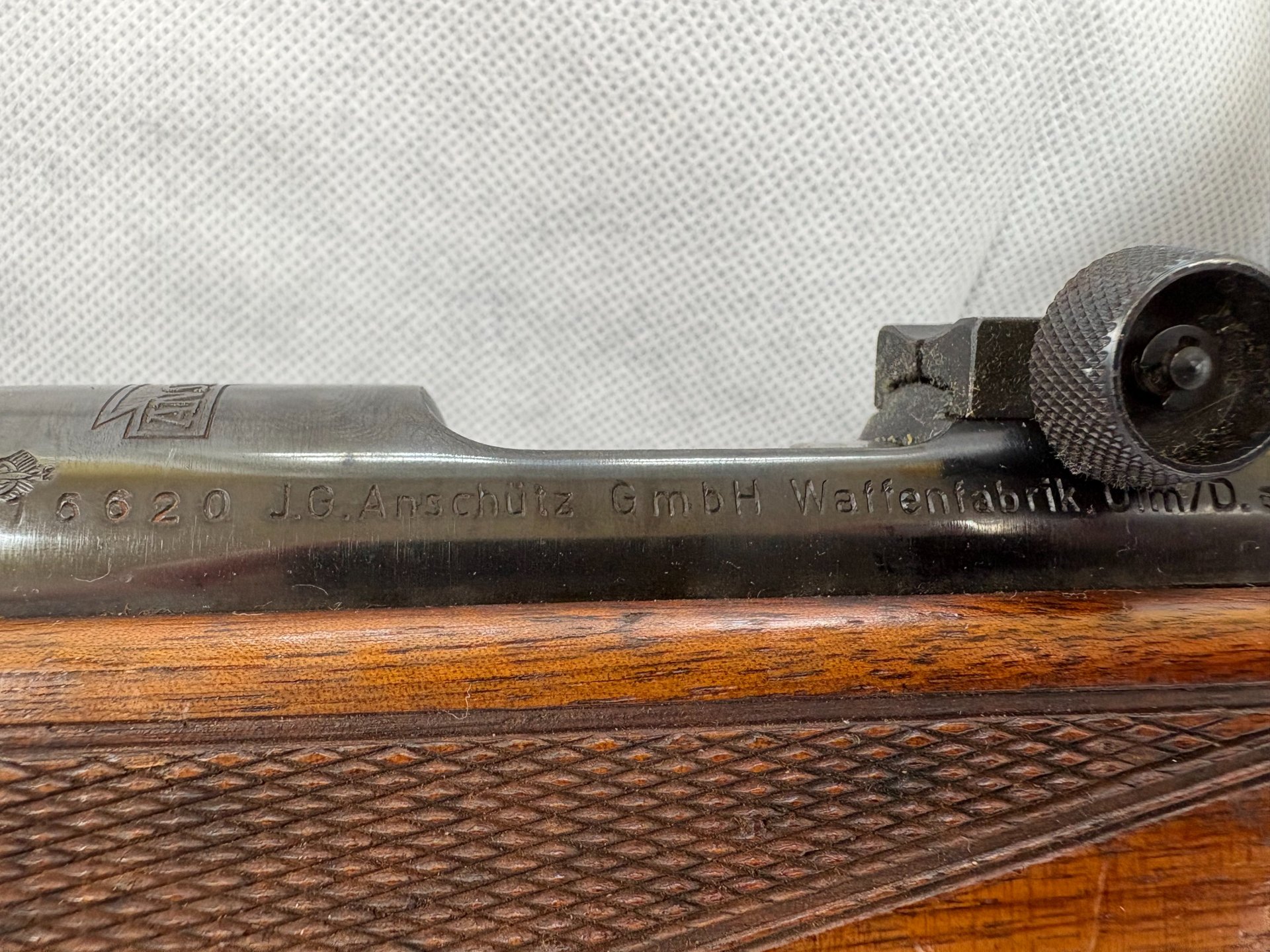 Anschütz Match .22 lr. mit Diopter – Bild 3