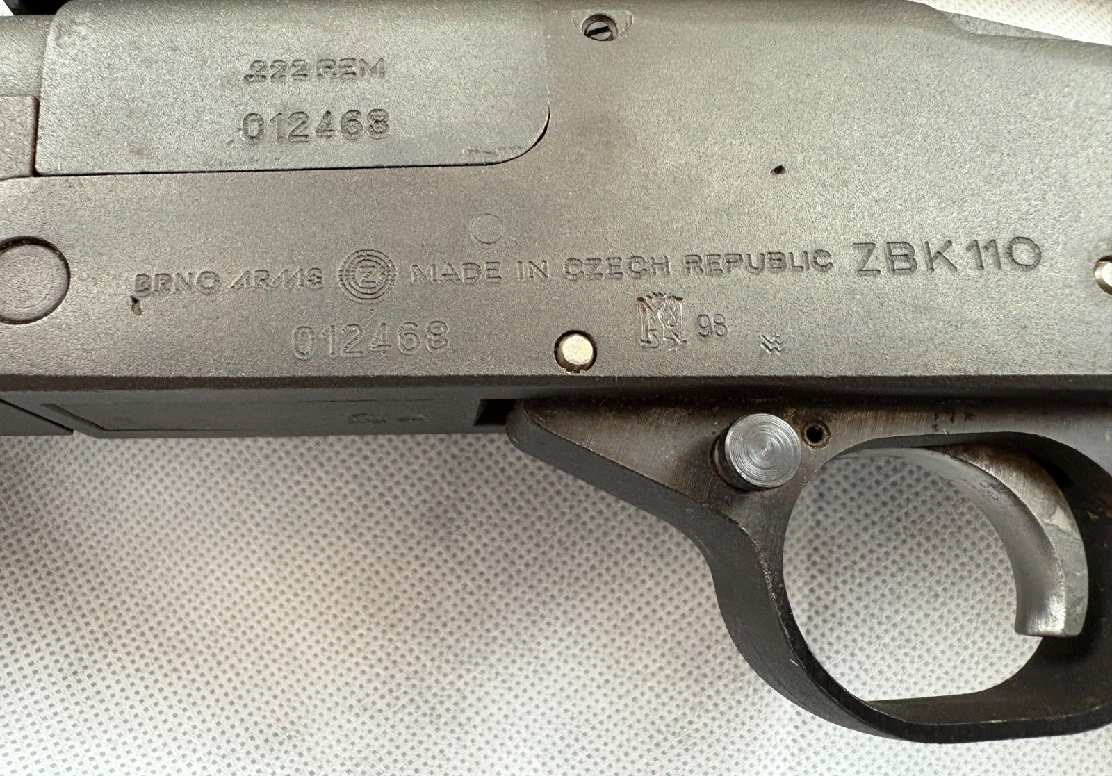 Kipplaufbüchse CZ Modell ZBK 110 Kaliber .222 Rem. ZFR 3-9x56 – Bild 2