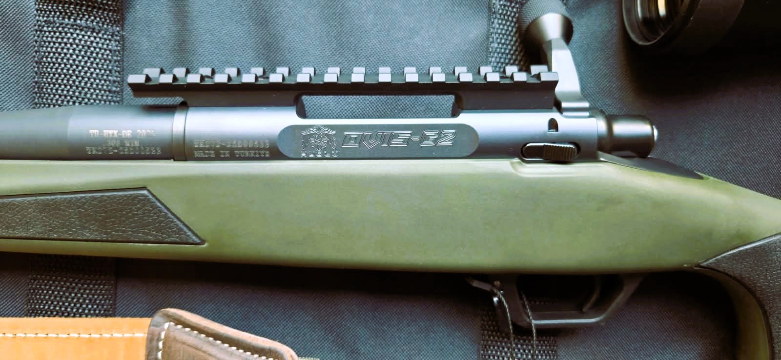 Keine Remington 700,Repetierbüchse .308 Win.Huglu Mod.G2, Alpen Optics ZF 2-12x44,Hornady-Gewehrgurt – Bild 4