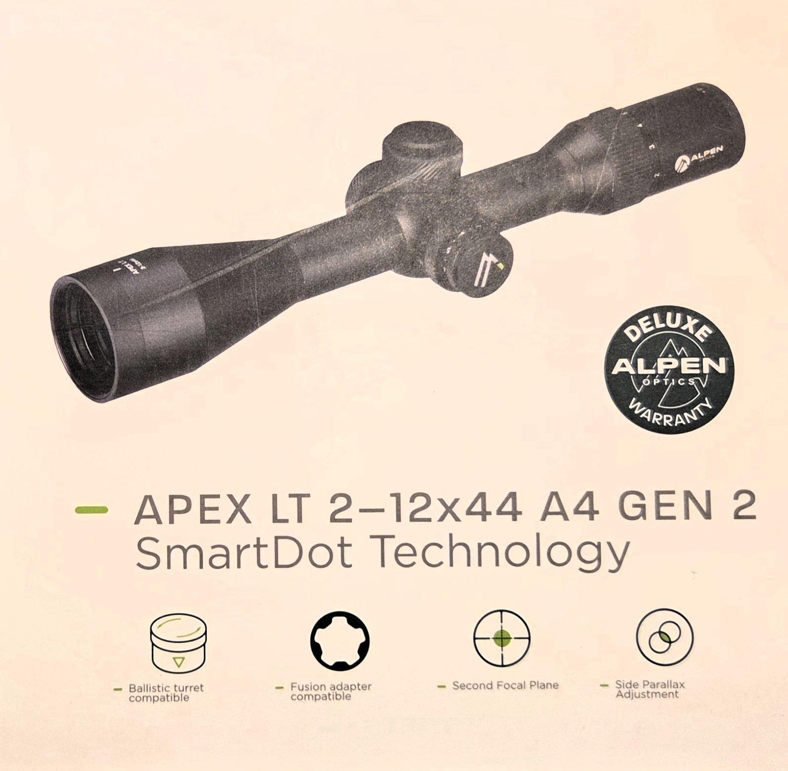 Keine Remington 700,Repetierbüchse .308 Win.Huglu Mod.G2, Alpen Optics ZF 2-12x44,Hornady-Gewehrgurt – Bild 5