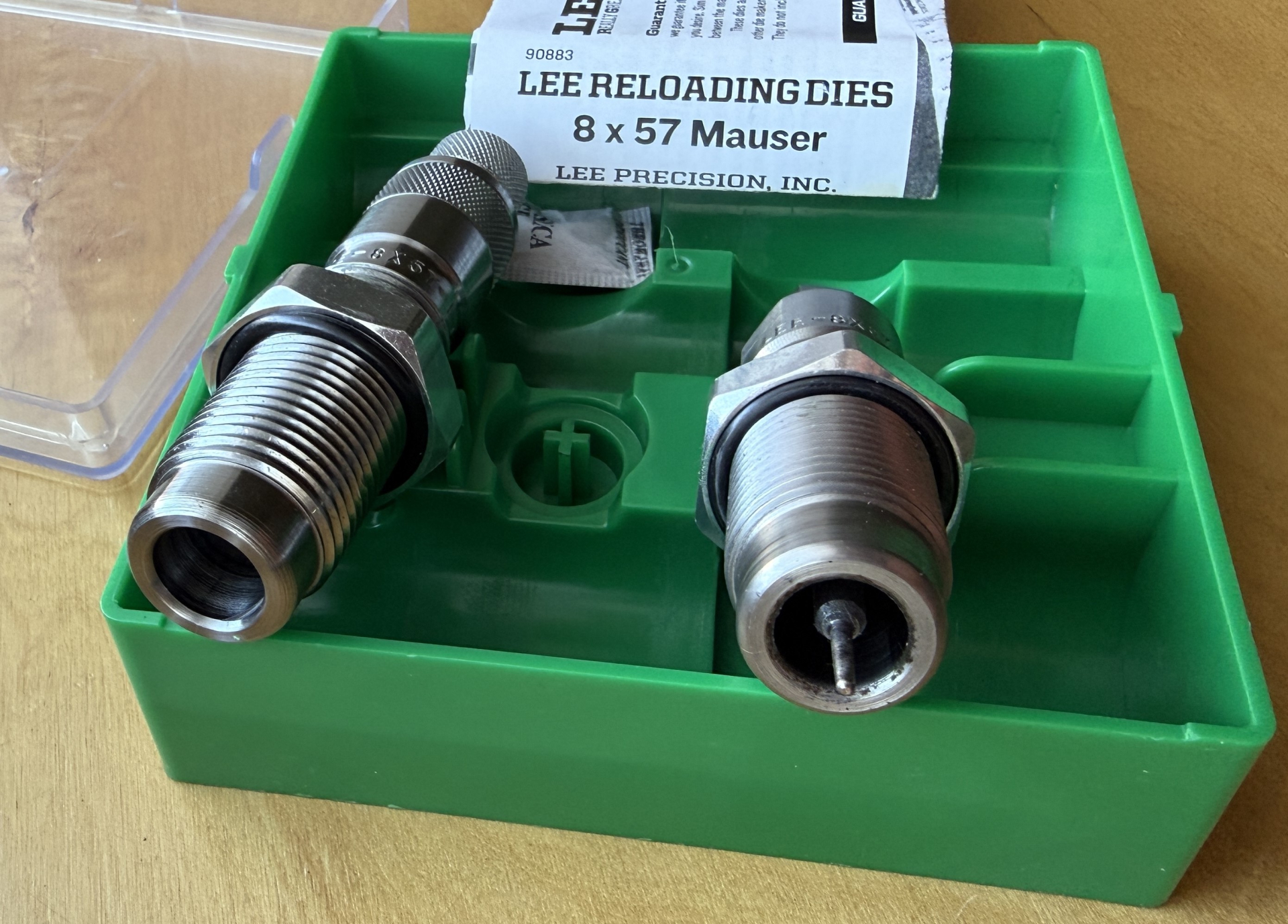 Lee Reloading Dies Matrizensatz für das Kaliber 8 x 57 Mauser – Bild 1