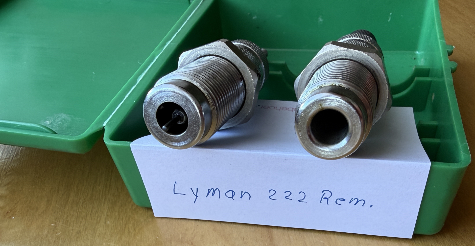 Lyman 2-Die Set Matrizensatz für .222 Remington – Bild 1