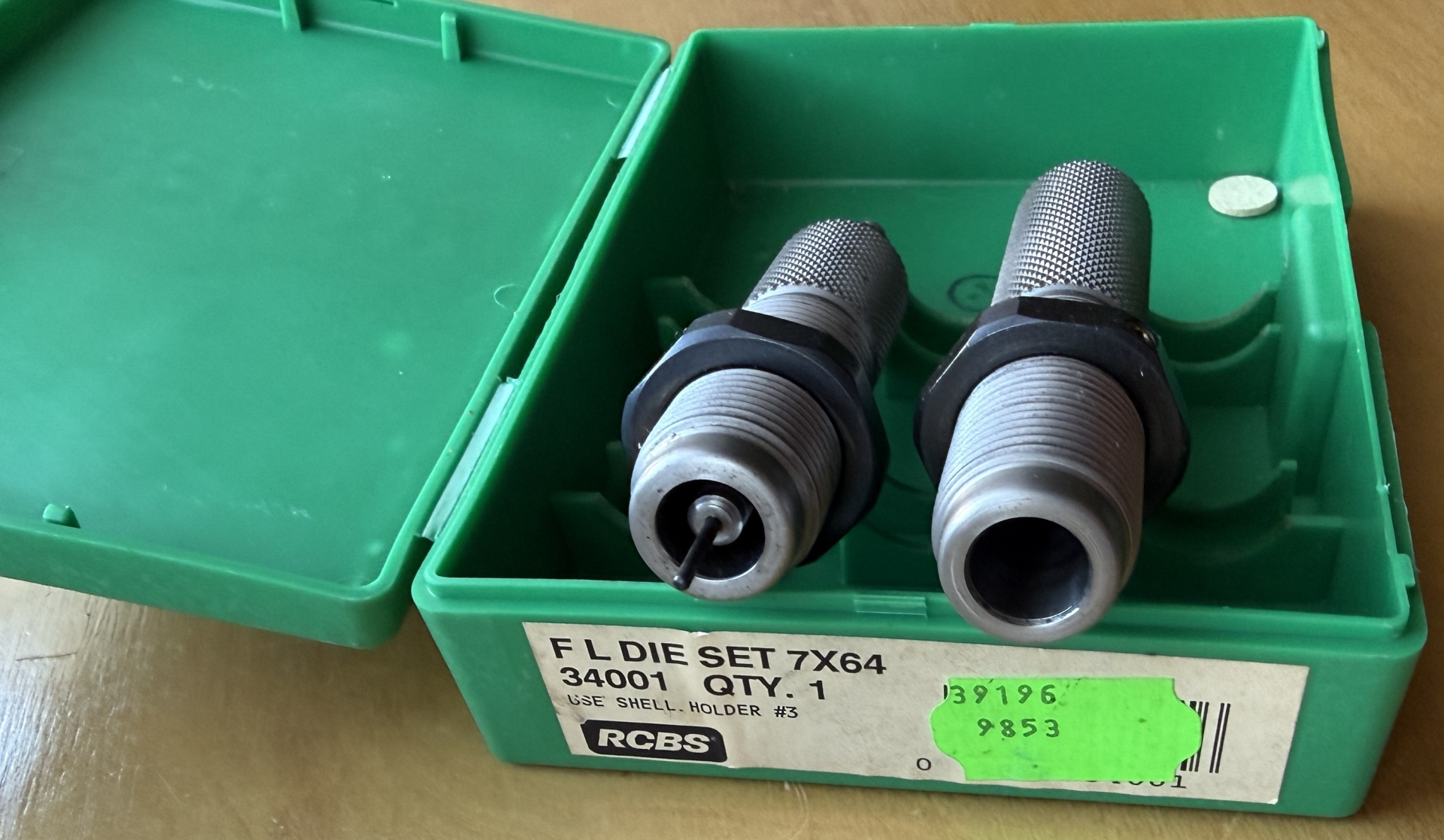 RCBS 2-teiliger Voll-Matrizensatz (Full Length Die Set), Kaliber 7x64 – Bild 1