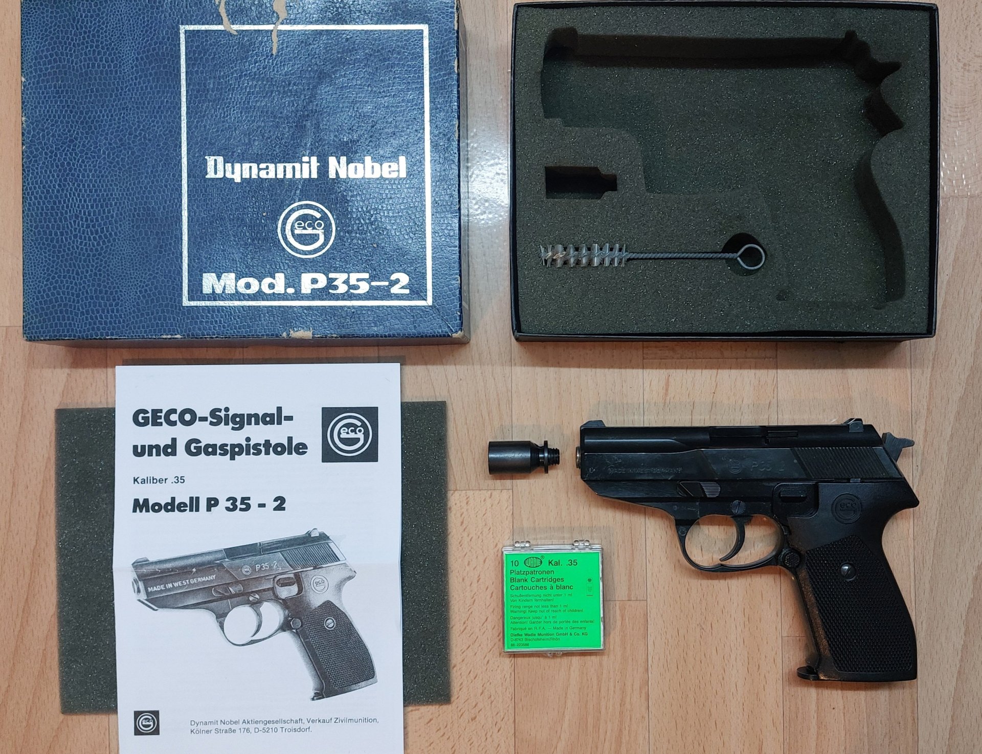 Geco P35-2 Kal. .35 Knall – Bild 1