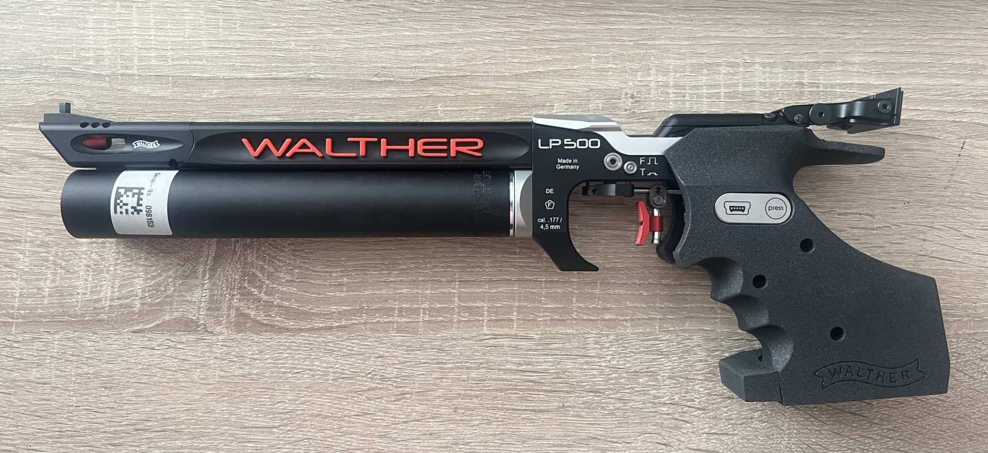 Walther LP500 Meister Manufaktur – elektronischer Abzug – 4,5 mm – Zustand wie neu – Bild 3