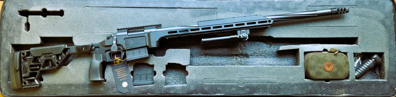 Keine Remington 700,Long Range Büchse Kal. .308 Win, Zweibein, Mündungsbremse,Klappschaft,Koffer – Bild 1