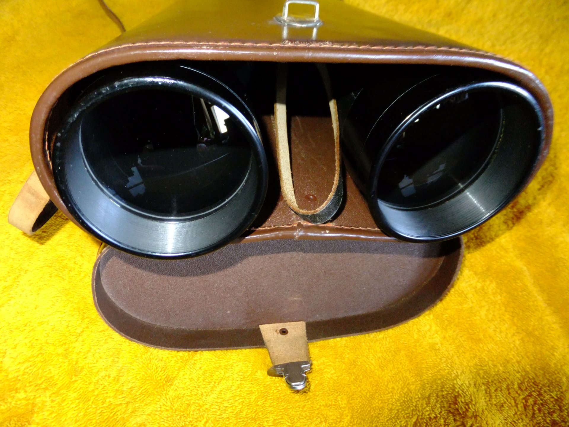 Fernglas Beck CBS Kassel Planet /Tordalk 22x80 mit orig. Lederköcher sehr gut! – Bild 5