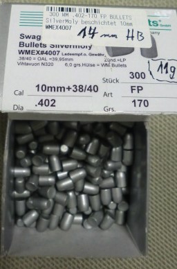 10mm / .40 S&W Geschosse WM Bullets – Bild 1