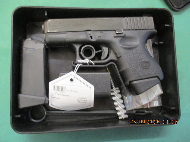 Selbstladepisole Glock 26 , Kal. 9 mm Luger , keine H&K – Bild 1