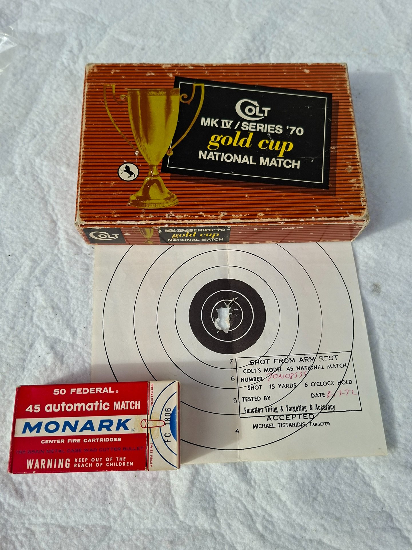 Colt Mk IV Series 70 Gold Cup National Match incl. KK Wechselsystem – Bild 4