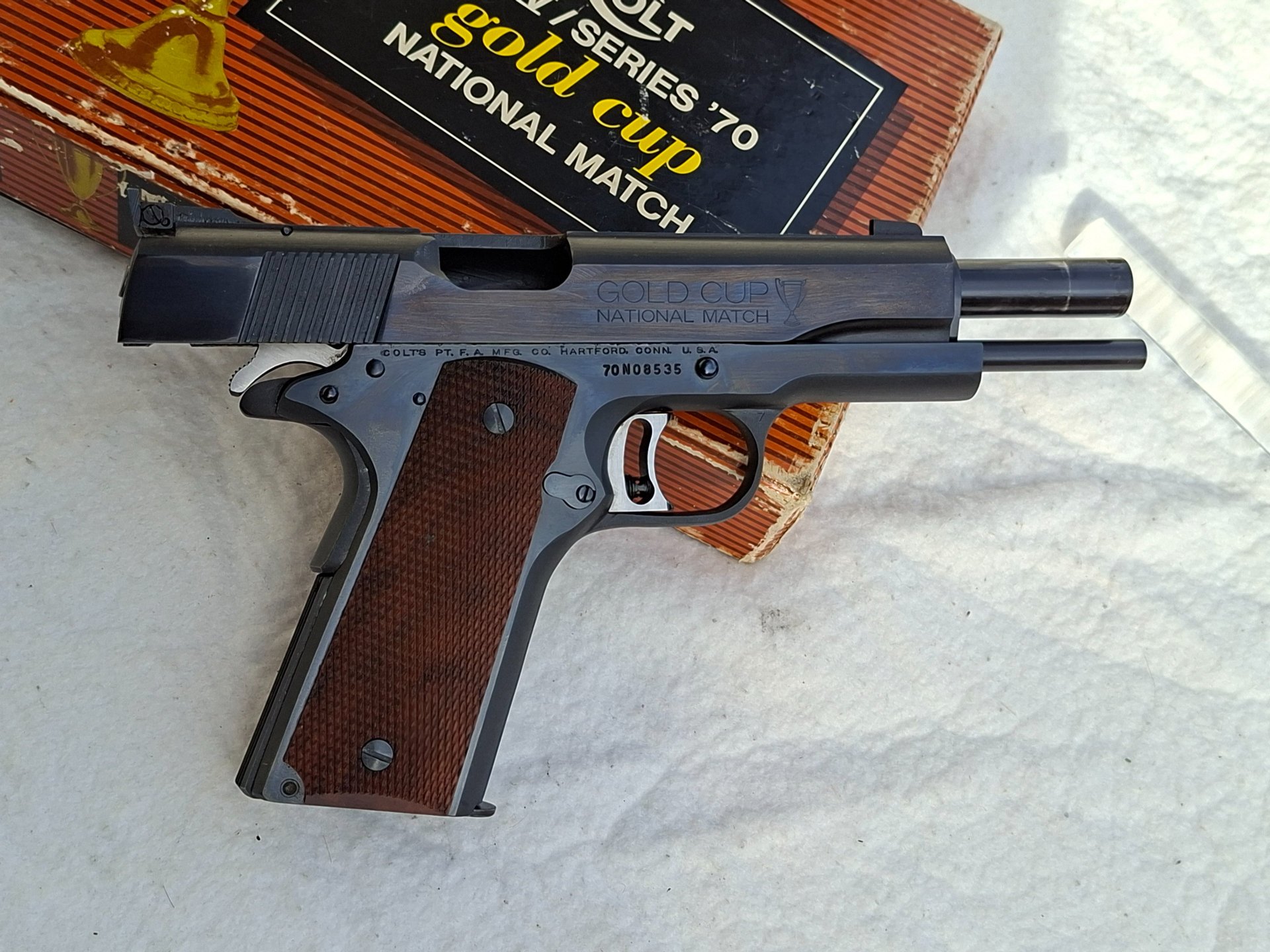 Colt Mk IV Series 70 Gold Cup National Match incl. KK Wechselsystem – Bild 3