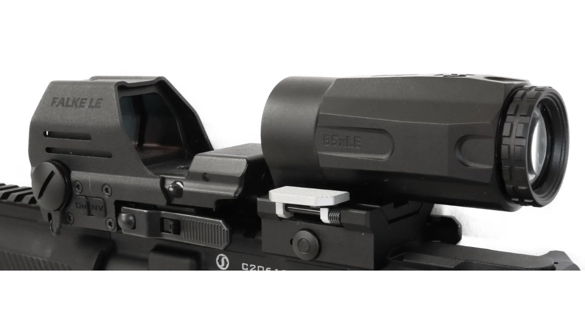 FALKE LE Gen. 2 Reflexvisier + B5X Magnifier (Vergrößerungsmodul) – Bild 5