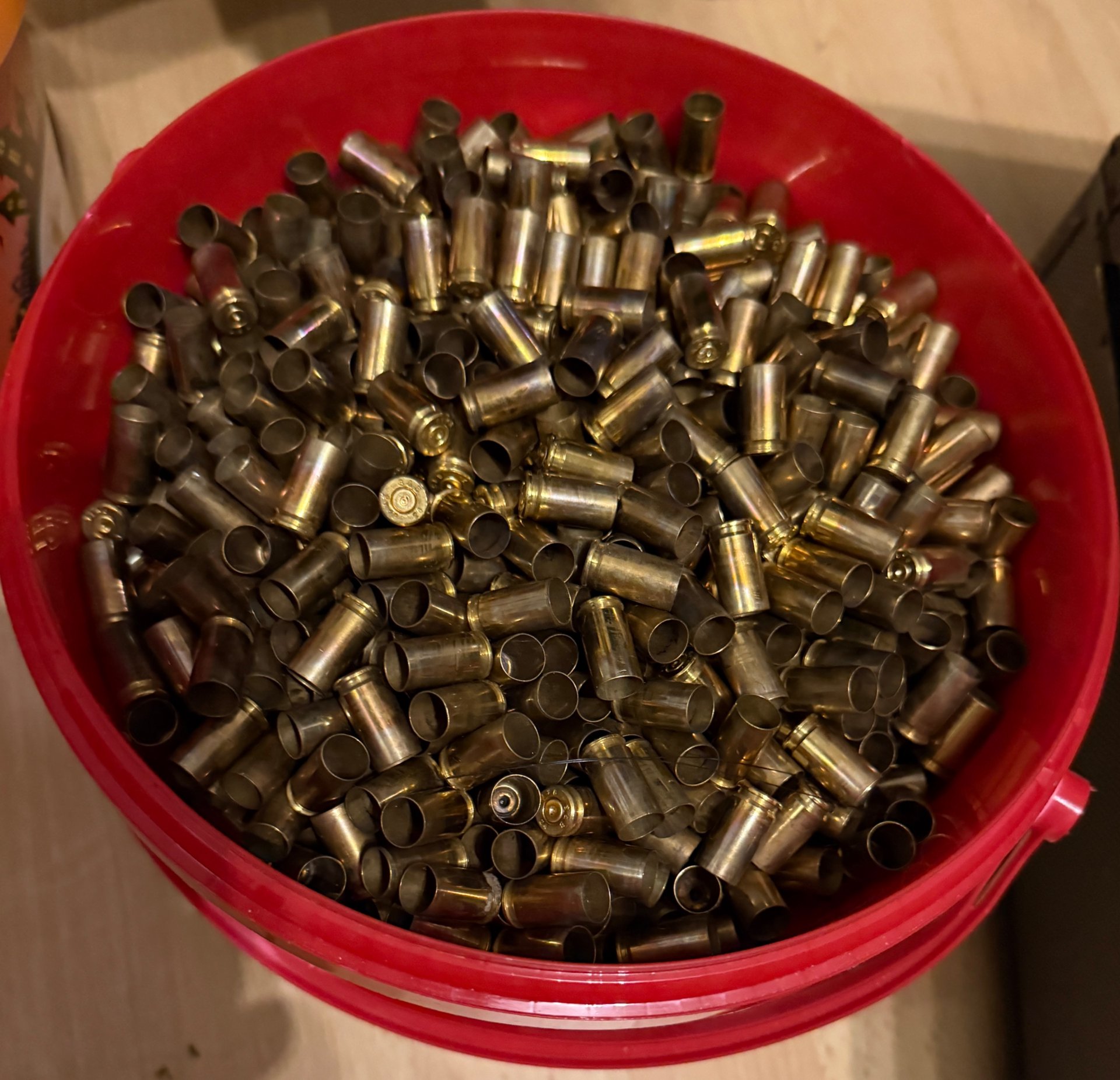 Hülsen 9mm Luger 9kg (mehr als 1.800St. bei 5g pro Hülse) – Bild 1