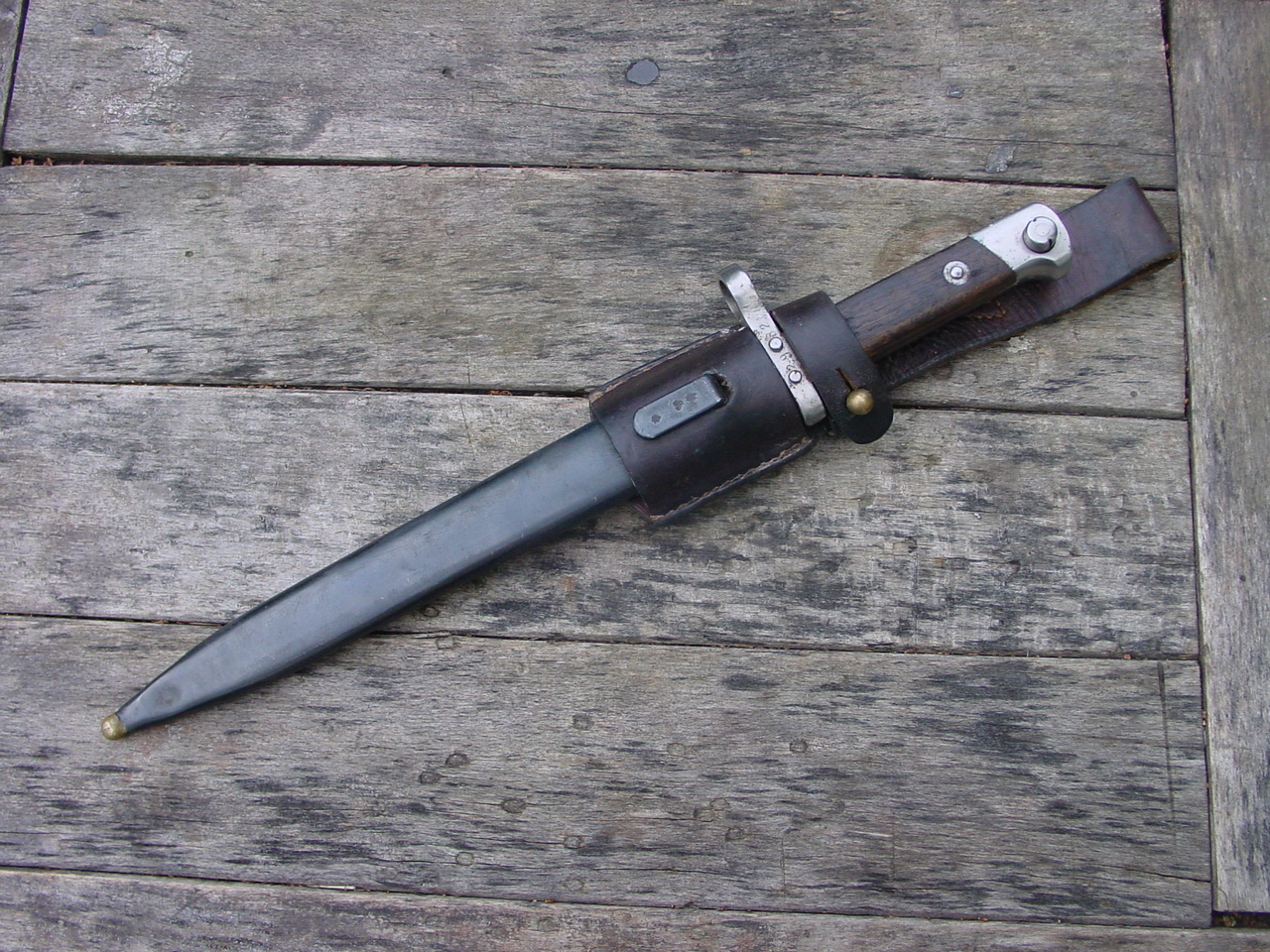 Bajonett k.u.k mit Original Koppelschuh – Bild 1