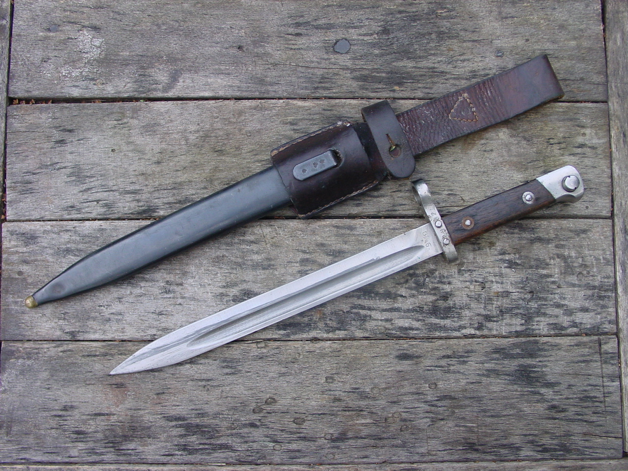 Bajonett k.u.k mit Original Koppelschuh – Bild 2
