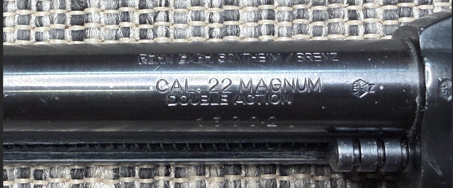 Röhm RG 63 in Kaliber 22 magnum – Bild 3