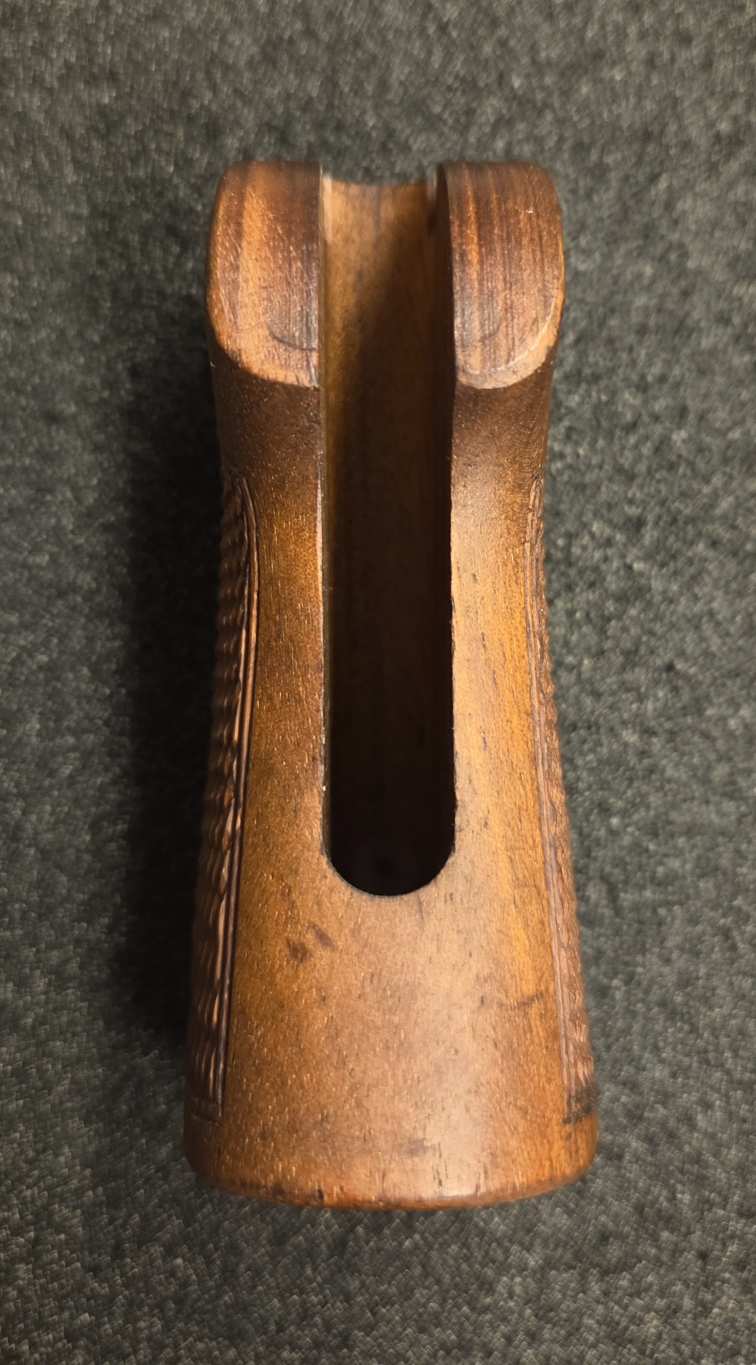 Holzgriffschale einteilig für Arminius / Weihrauch Revolver mit kl. Rahmen (HW3, HW4, HW5 etc.) – Bild 3
