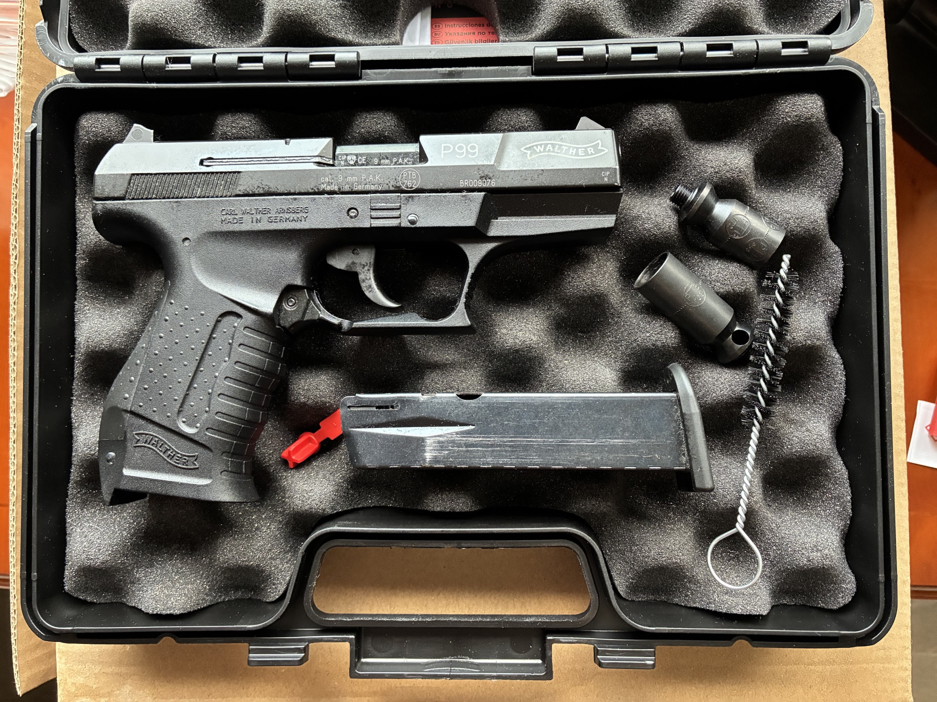 Schreckschusspistole Walther P99 – Bild 1