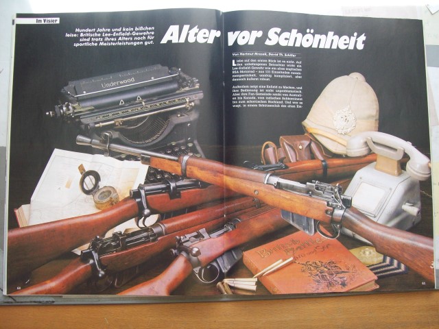 Visier-Heft ** Lee-Enfield Gewehre im Vergleich ++ Hawken-Repliken im Vergleichstest ** – Bild 1