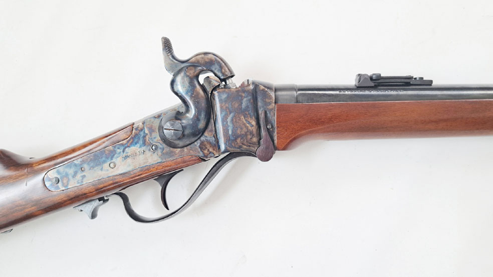 Perkussionsgewehr I.A.B. Sharps Carbine, Kaliber .54, 1980, Sammlerwaffe – Bild 5