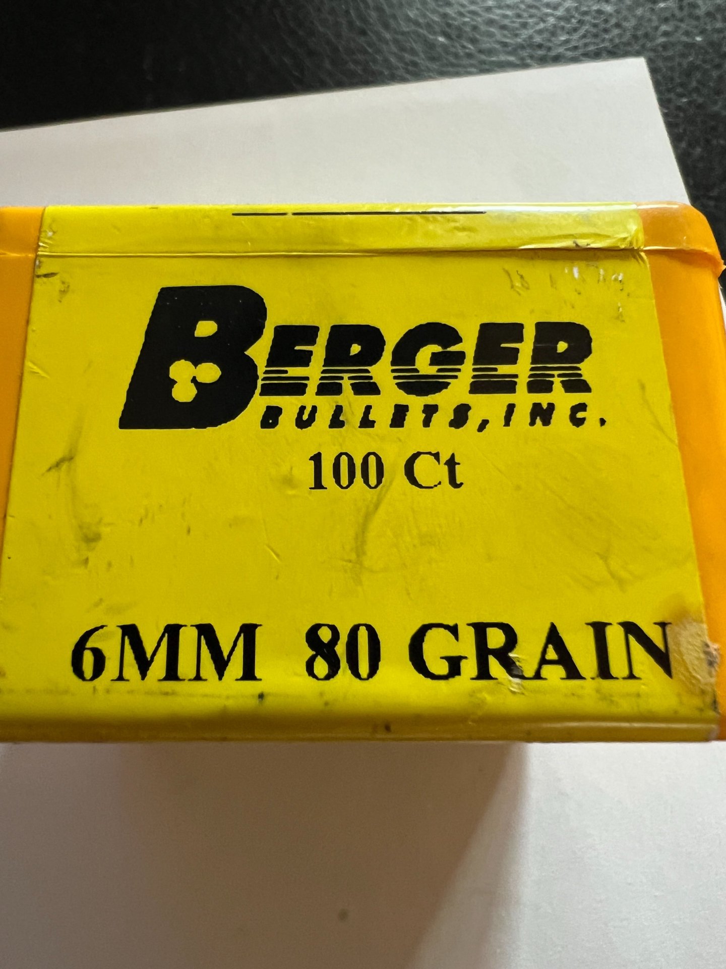 6mm / .243 Lapua Geschosse 90 gn HPBT 49 Stk.+ 25 Berger 80gn – Bild 4