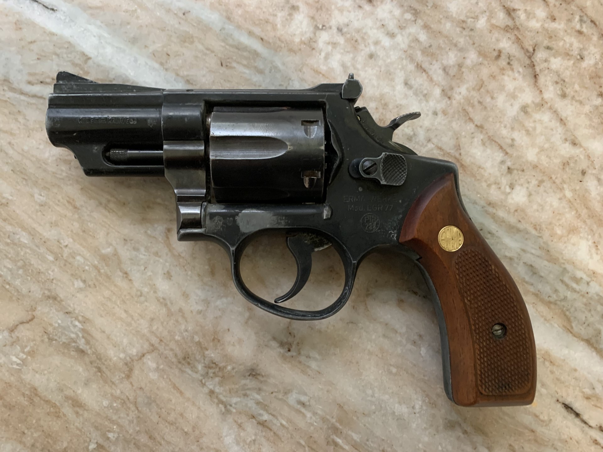 Erma EGR 77 Revolver | Kal. 9mm R Knall | Begehrte PTB 233 (Alte Ausführung) – Bild 1