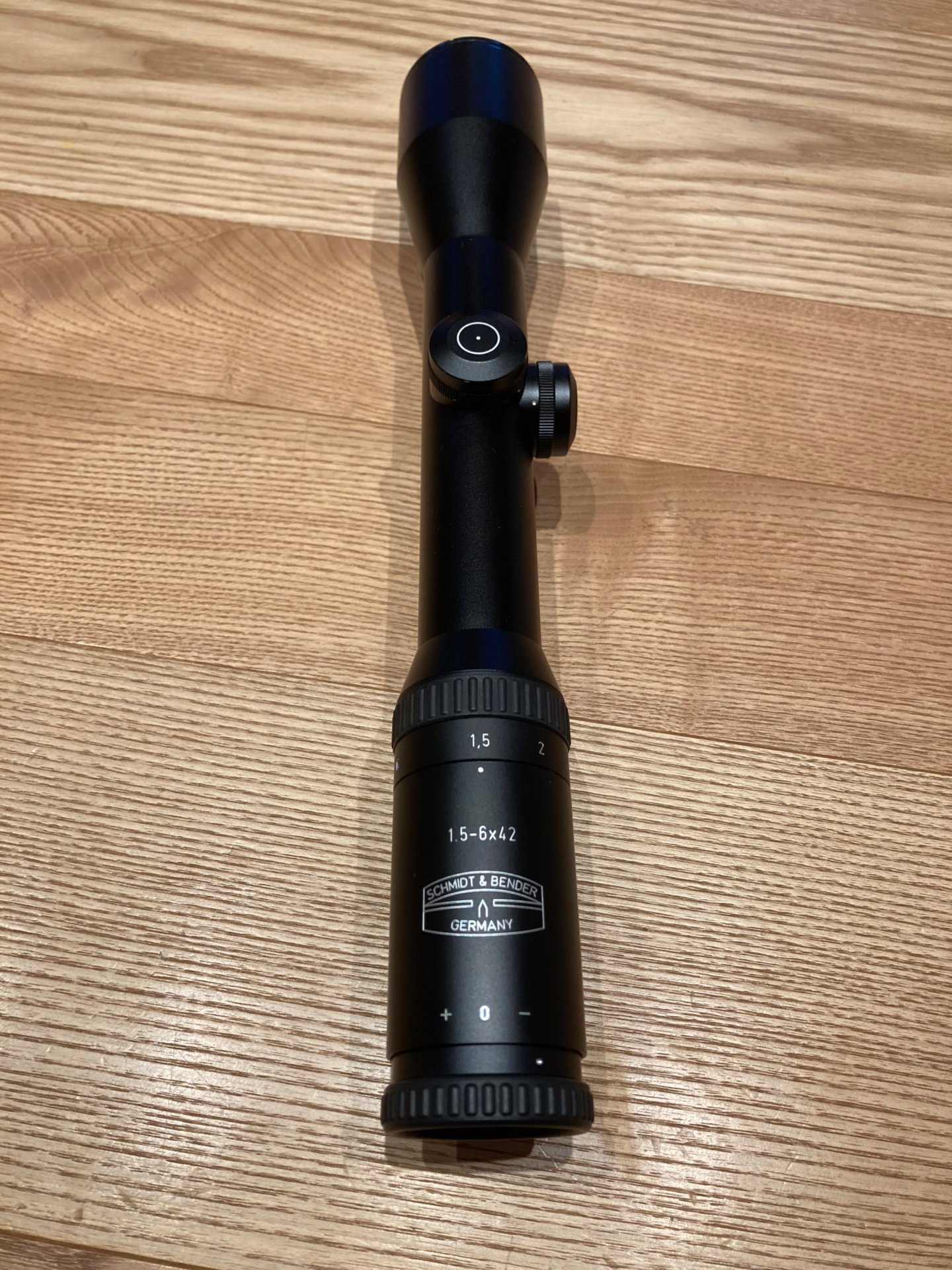 Zielfernrohr Schmidt und Bender 1,5-6x42 Klassik mit Blaser Sattelmontage – Bild 8