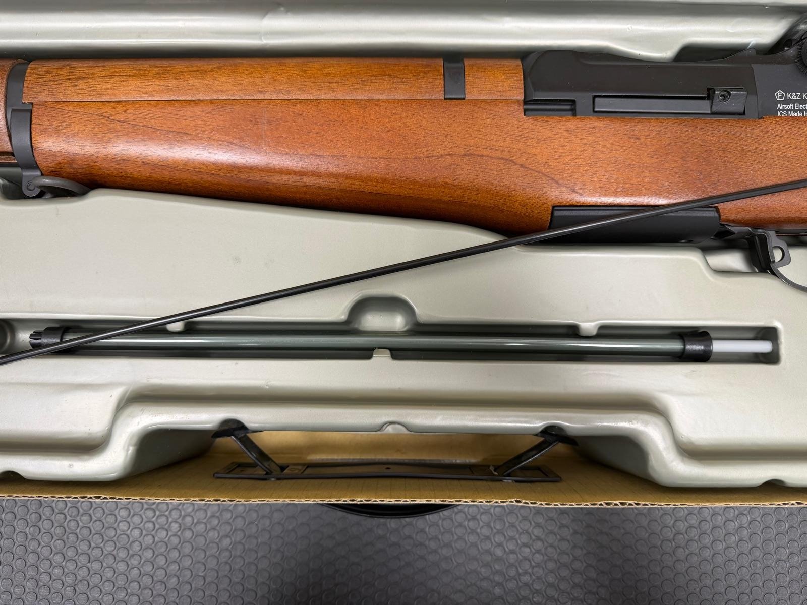 M1 Garand 6 mm BB – hochwertiges Airsoft Replika Gewehr Akku-Betrieben – Bild 14
