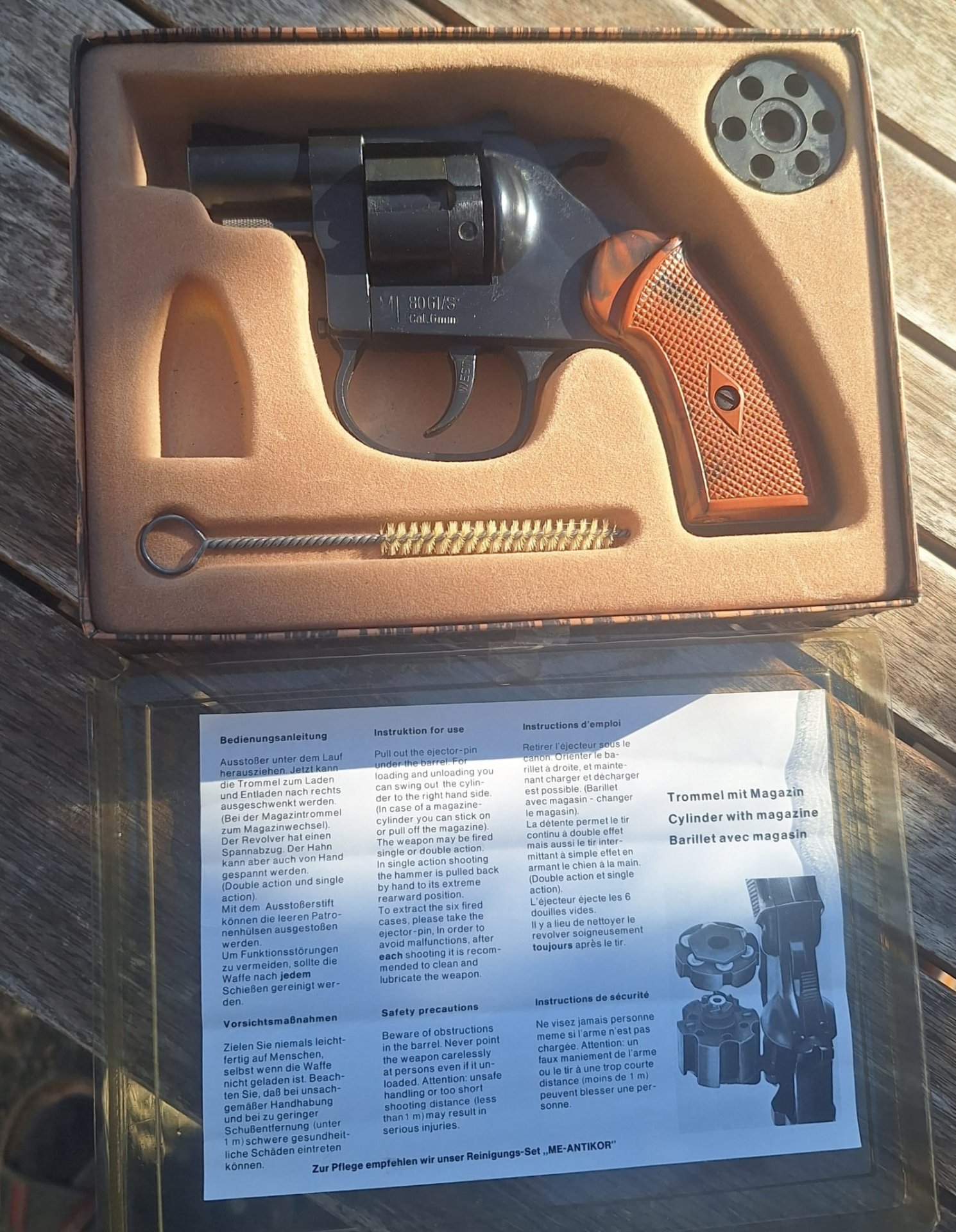 Revolver ME 80GT/S Kal.6mm Platz – Bild 1