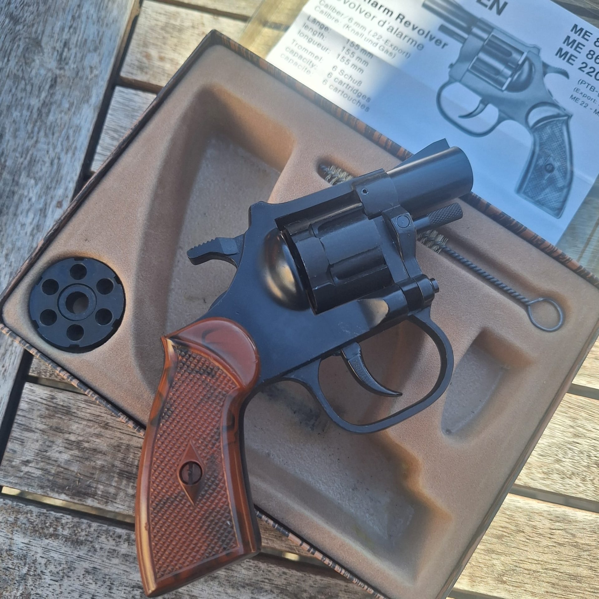 Revolver ME 80GT/S Kal.6mm Platz – Bild 6