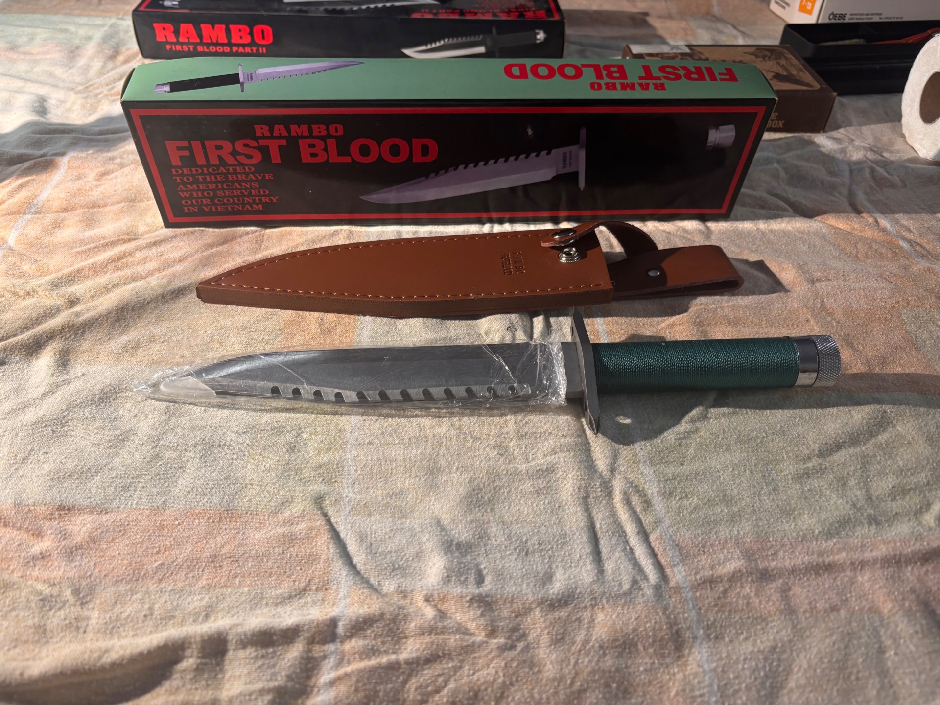 Rambo Messer Sammlung: First Blood, First Blood Part II & Rambo III Signature Edition, neu, mit Orig – Bild 1