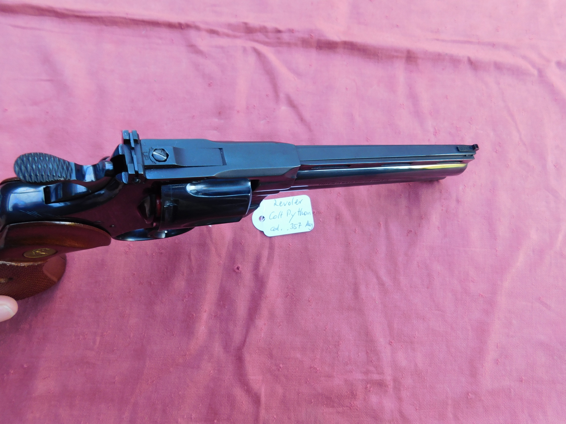 Colt Python 6 Zoll Kal. 357 Mag. super Zustand, aus 1978 – Bild 3