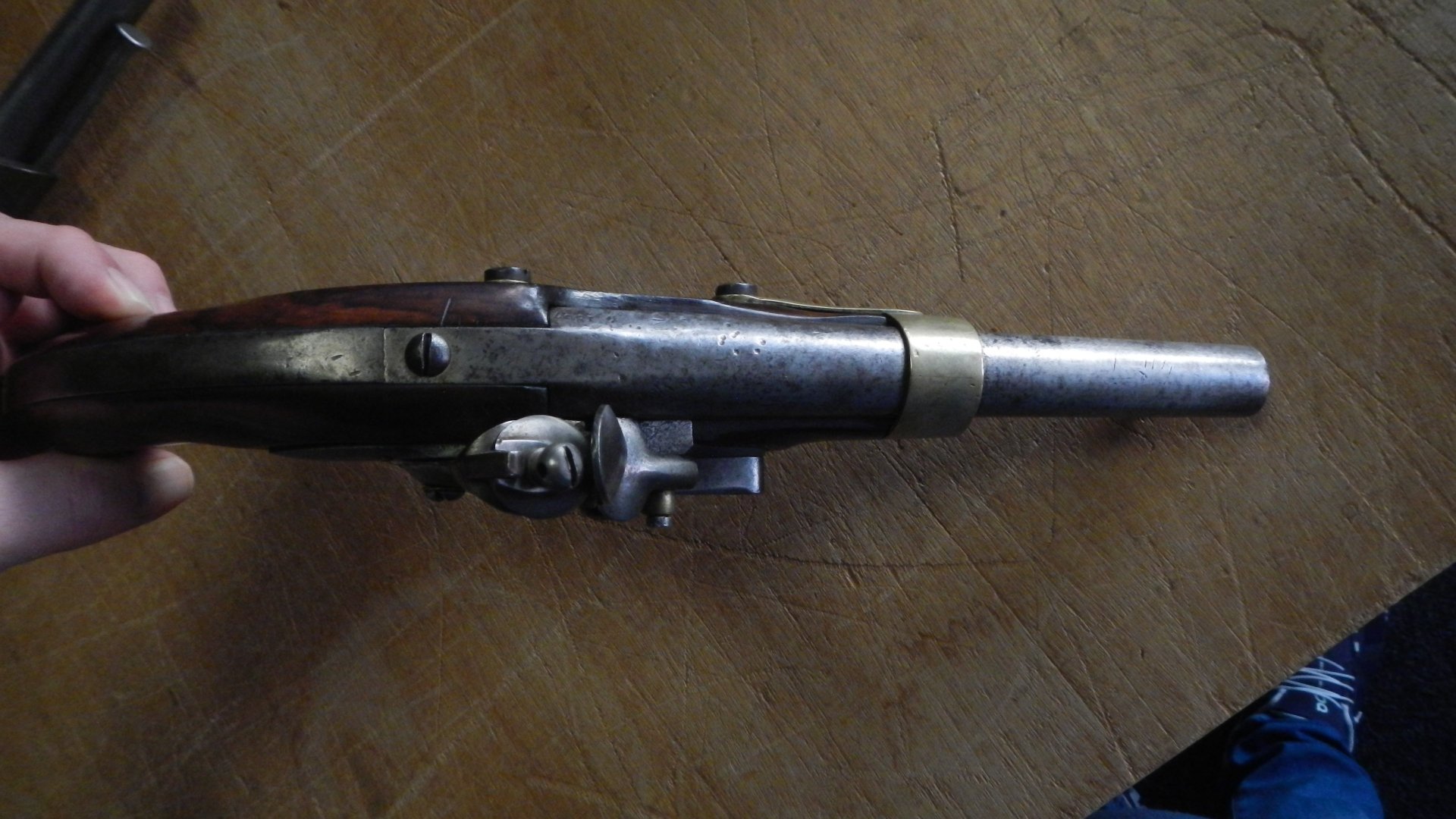 Steinschloß Pistole Frankreich Kavalleriepistole von 1807 M an 13 Maubeuge Manufacture Impérial – Bild 4
