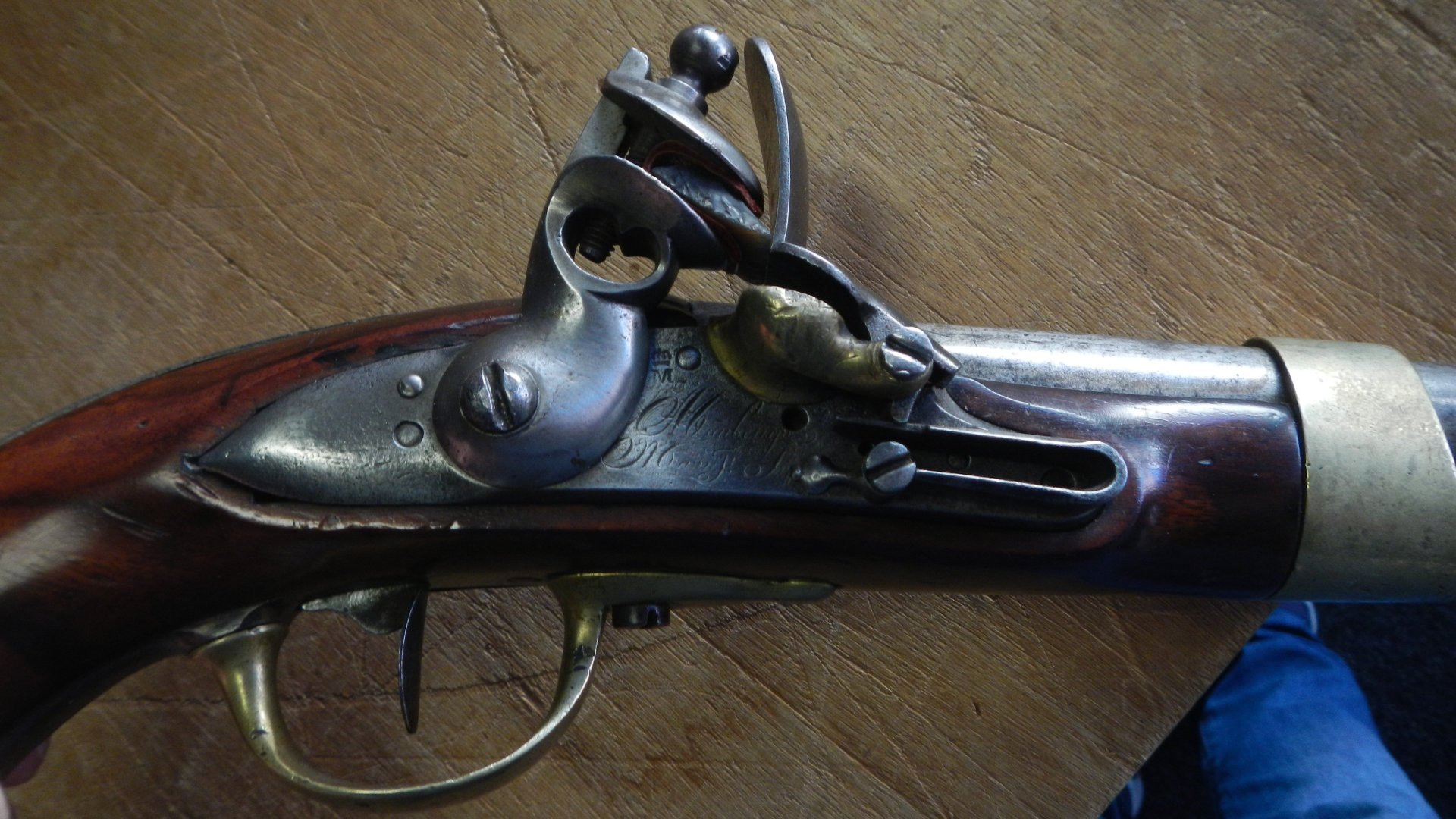 Steinschloß Pistole Frankreich Kavalleriepistole von 1807 M an 13 Maubeuge Manufacture Impérial – Bild 2
