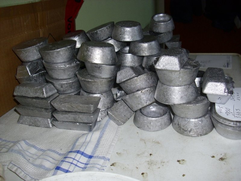 17,4 kg Geschossblei, Angelblei, Blei – Bild 1