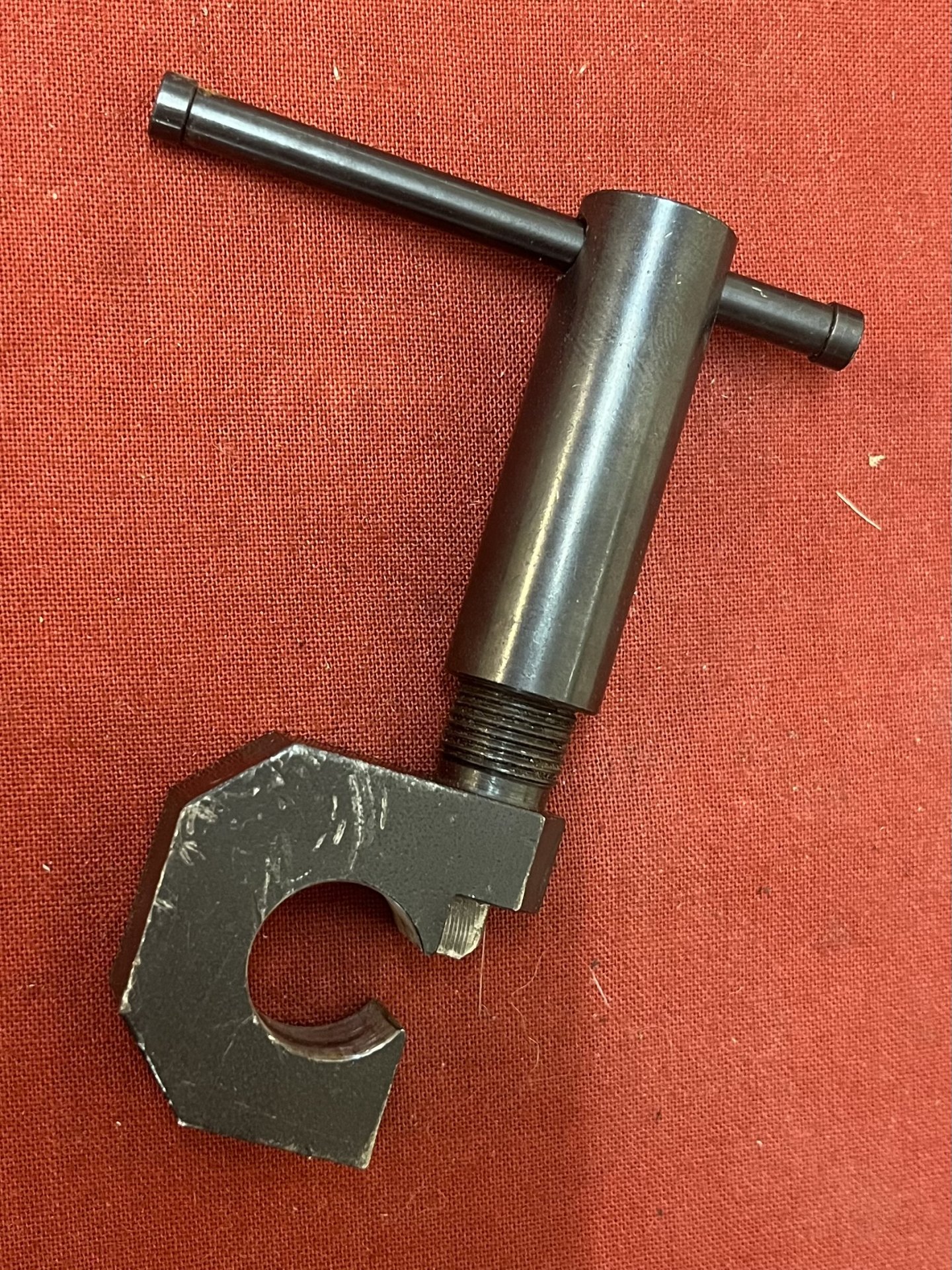 Luger P08 / Pistole 08 – Korntreiber / Kornschieber – für 9 mm Lauf – Nachkriegsfertigung – Bild 2