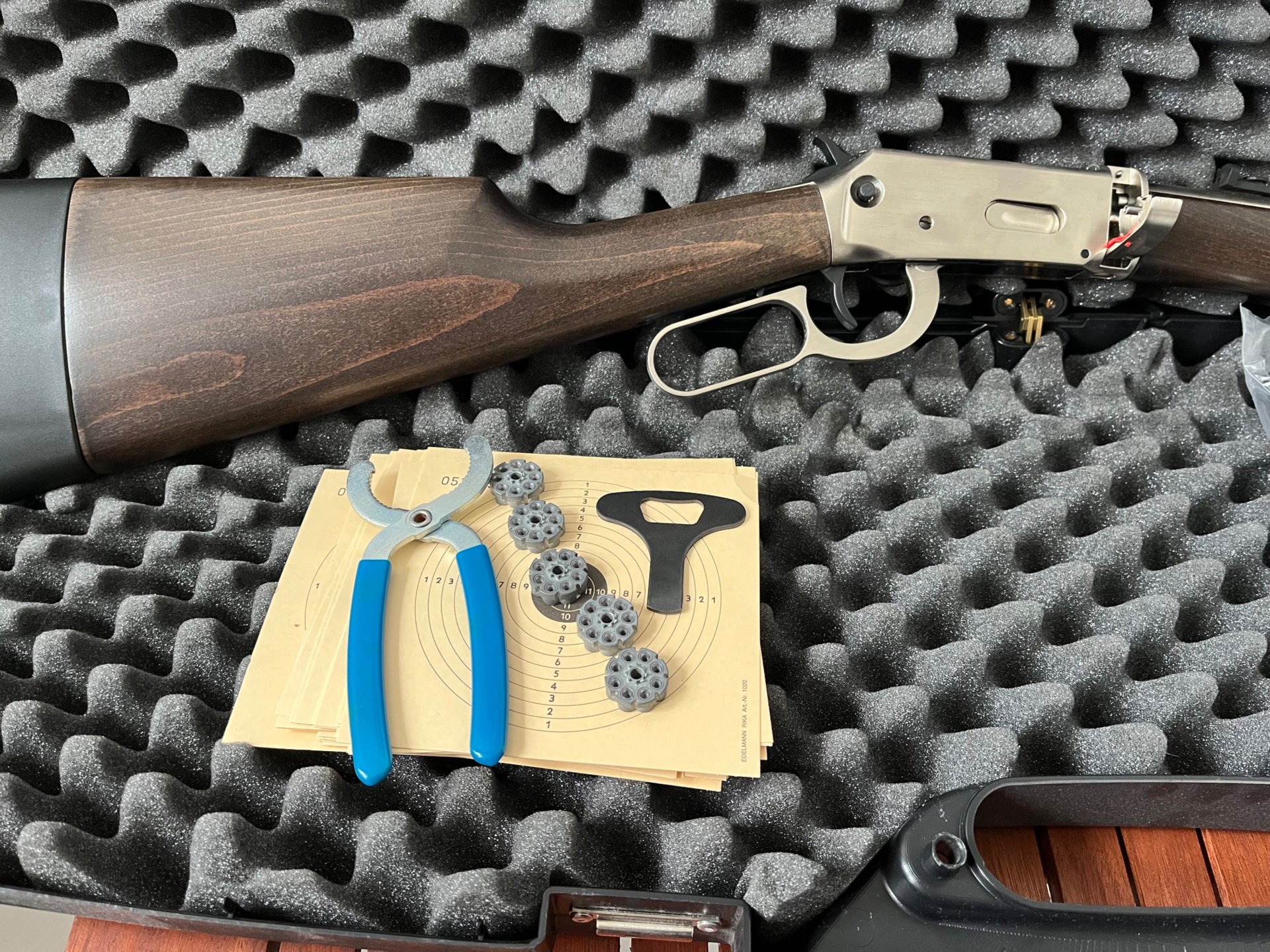 Walther CO2 Gewehr Lever Action Winchester – Bild 3