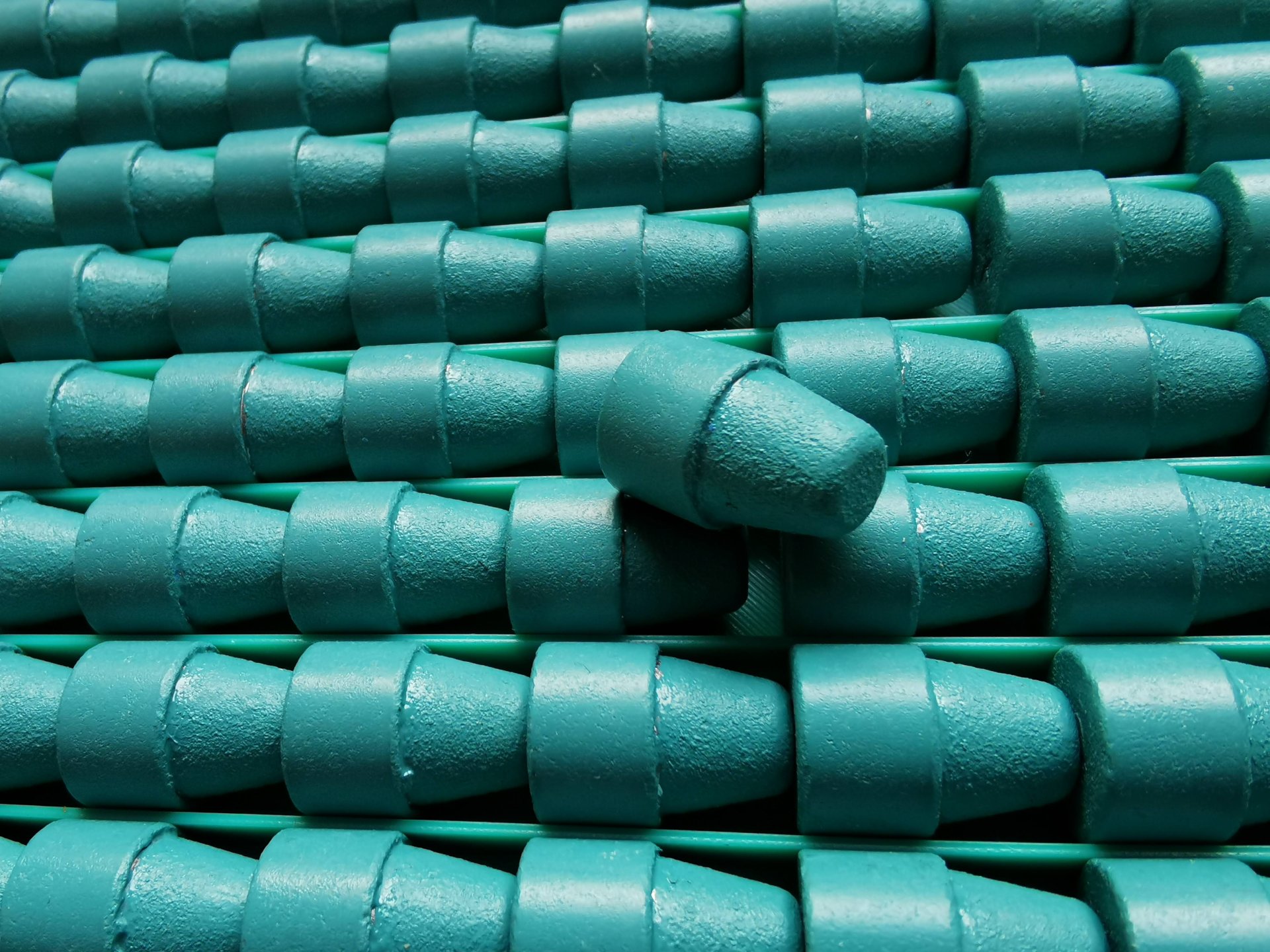 45 ACP | SWC-Geschosse | 621 Stk. | Blei-Epoxydbeschicht & .452 kalibriert | 209 grain | RAL 5018 – Bild 2