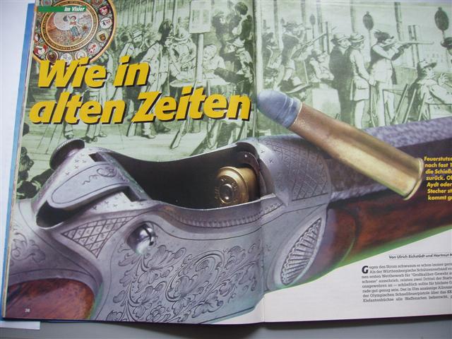 Visier-Heft ** Schießen mit Feuerstutzen -- Modelle von Martini - Kolbe - Büchel - Haenel ** – Bild 1