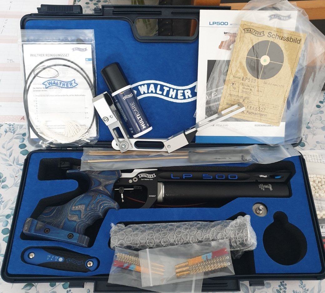 Walther LP 500 Expert Blue Angel – Bild 1